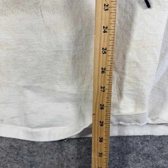 Vintage Ford Mustang Graphic T Shirt Cream Men’s XL Cars USA Made - Picture 9 of 16